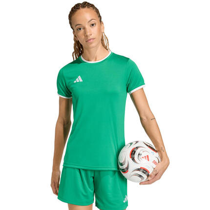 ADIDAS Maillot de match femme vert - manches courtes, 100% polyester