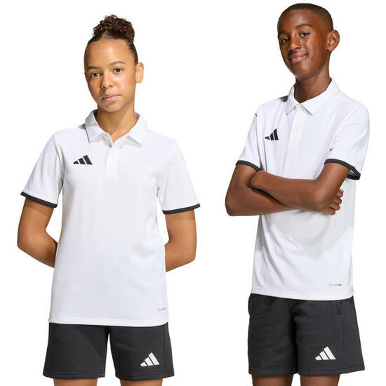 Polo enfant adidas blanc