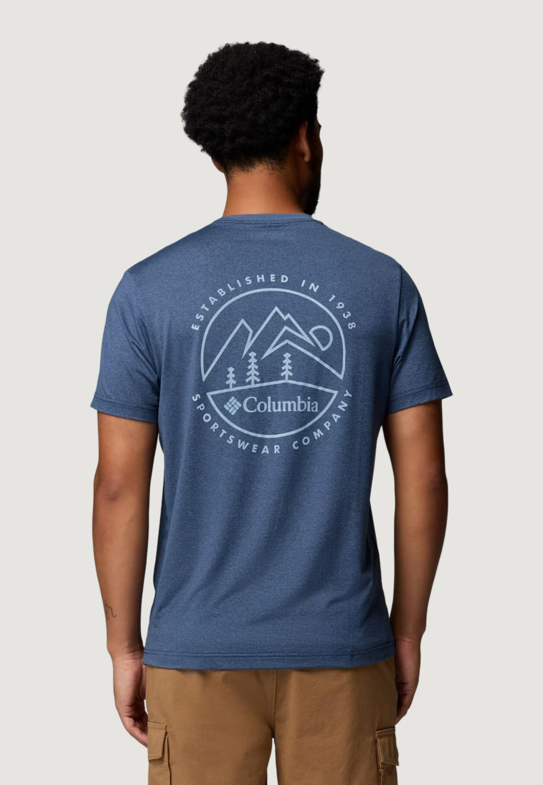 Koszulka crop top Mężczyzna COLUMBIA Parsons Point™ SS Back Graphic Tee 2/4