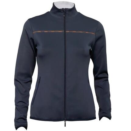 Damen Softshell Freizeitjacke mit durchgehendem Reißverschluss für Reiten Tattin