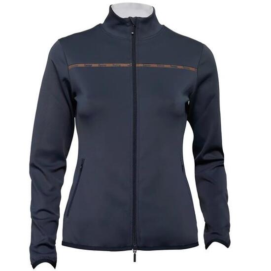 Damen Softshell Freizeitjacke mit durchgehendem Reißverschluss für Reiten Tattin