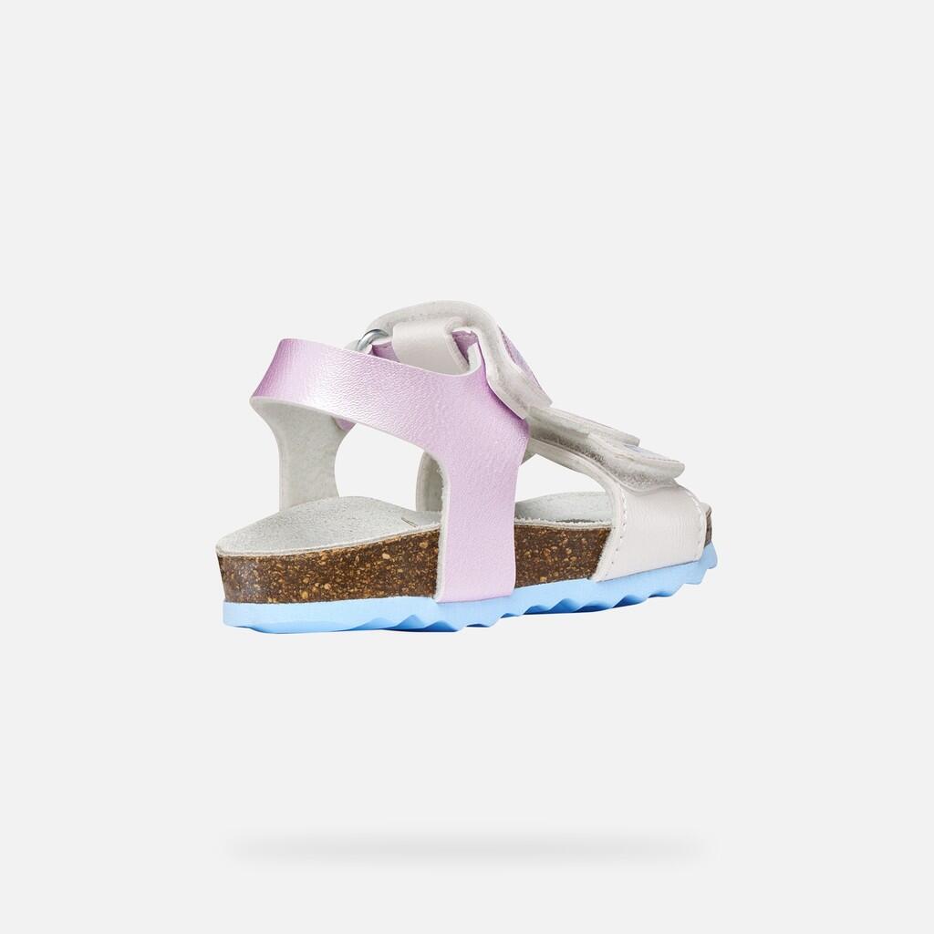 Sandales Bébé Fille SANDAL CHALKI BABY GIRL Argent/Bleu Ciel 6/7