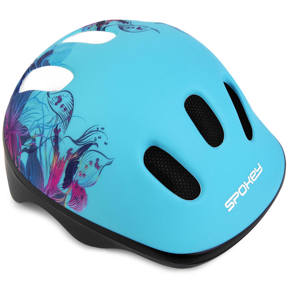 Casco de bicicleta para niños Spokey Florist 44-48 cm 1/5