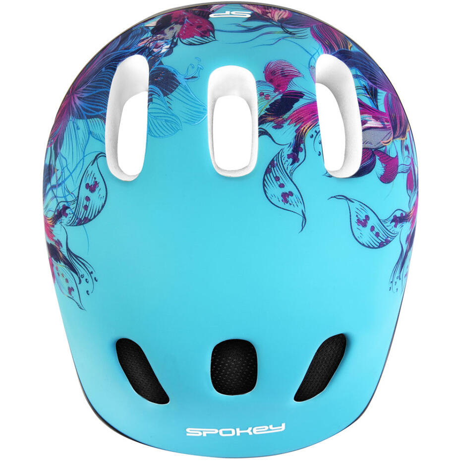 Casco de bicicleta para niños Spokey Florist 44-48 cm 3/5