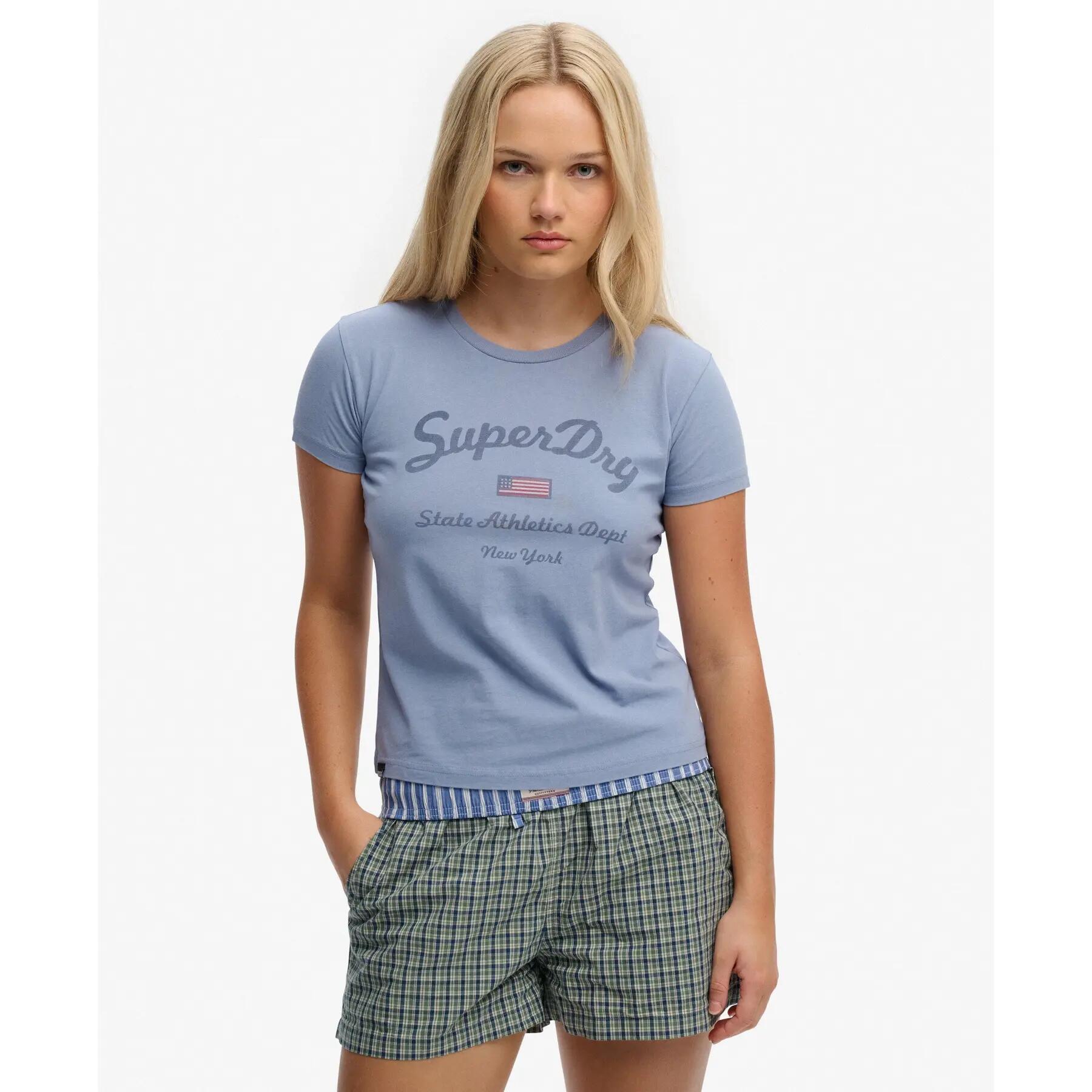 T-shirt femme Superdry Athletic Essentials Graphic 2/7