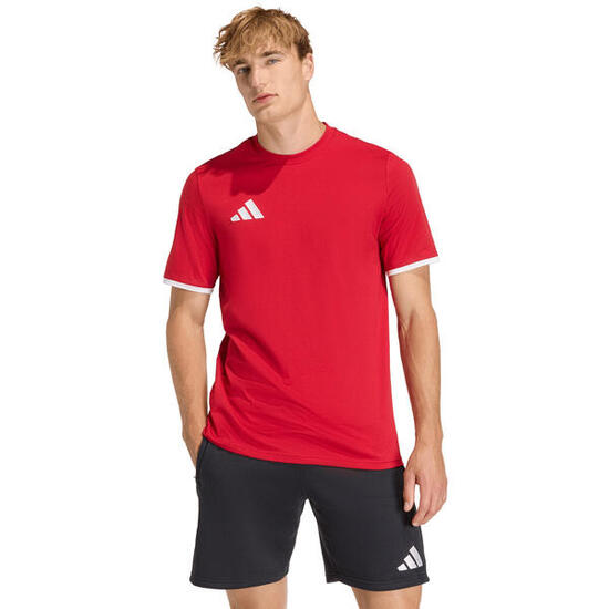 T-shirt adidas homme rouge, coupe régulière