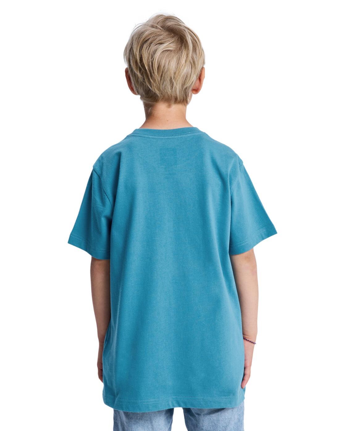Camiseta de manga corta BRAP THE RIDE Azul Niño 2/4