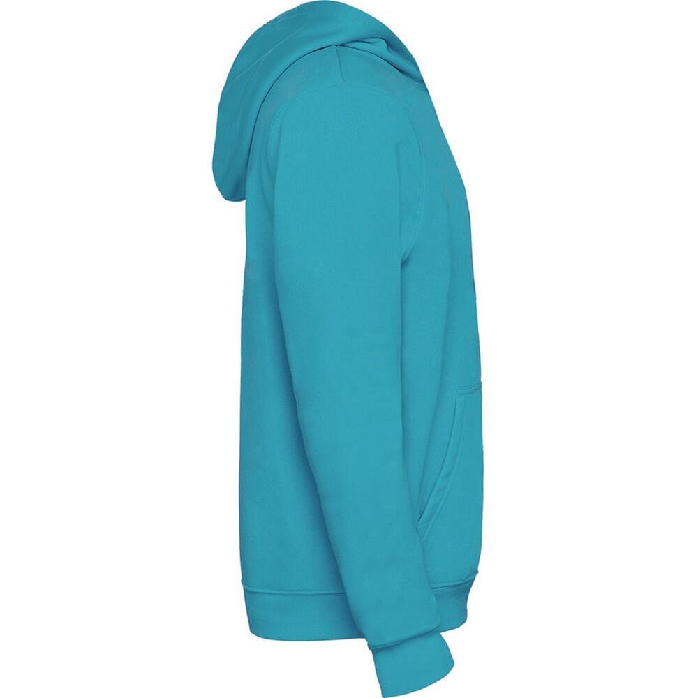 Felpa Con Cappuccio Con Coulisse Bambini Roly Urban Turchese 4/4