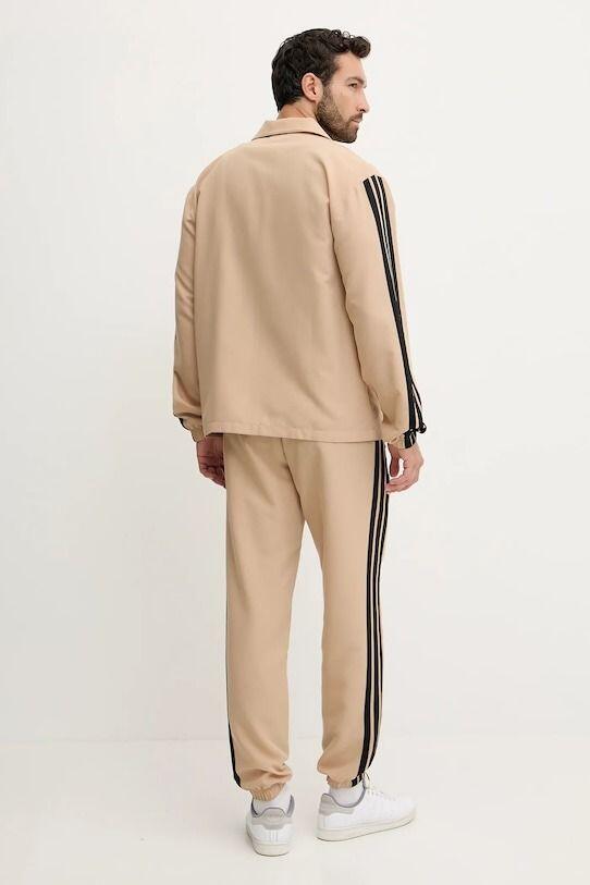 Tute complete uomo ( acetato-poliestere) adidas beige 4/7