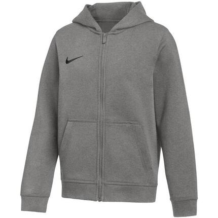 NIKE sweat à capuche enfant zippé coton gris