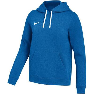 Nike dameshoodie fleece katoen donkerblauw