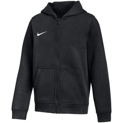 Uniseks nike team park zip sweater katoen