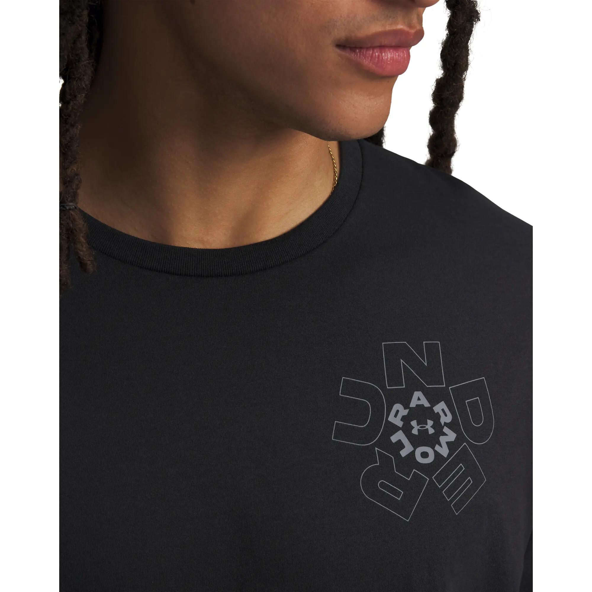 Under Armour Heren T-Shirt UA M Radial Wordmark SS 6009264 2/5