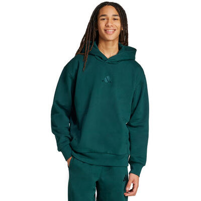 Herenhoodie adidas katoen training groen