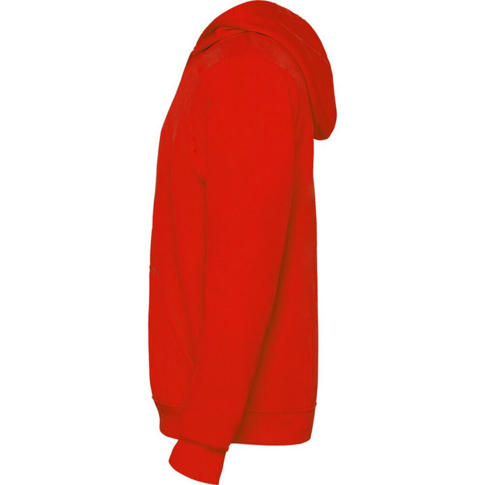 Felpa Con Cappuccio Con Coulisse Bambini Roly Urban Rosso 3/4