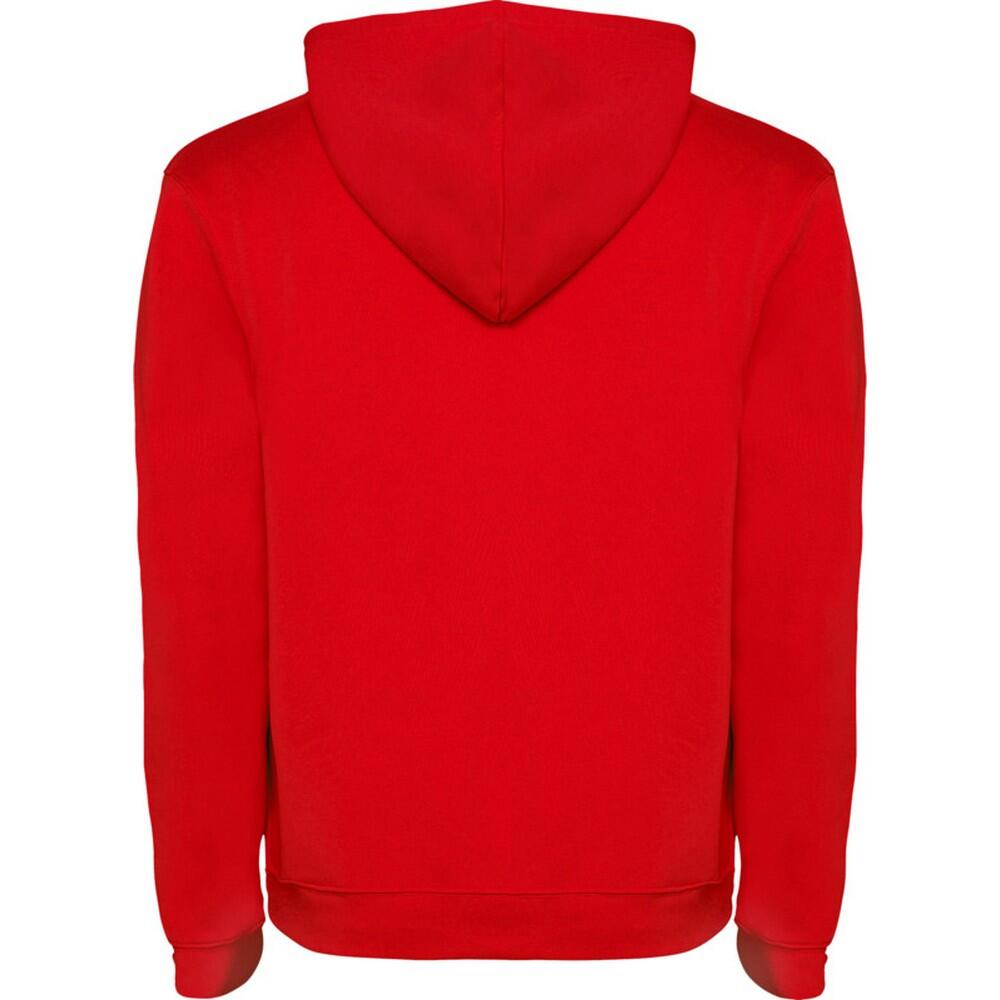 Felpa Con Cappuccio Con Coulisse Bambini Roly Urban Rosso 2/4