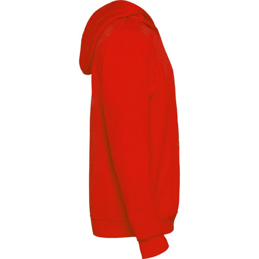 Felpa Con Cappuccio Con Coulisse Bambini Roly Urban Rosso 4/4