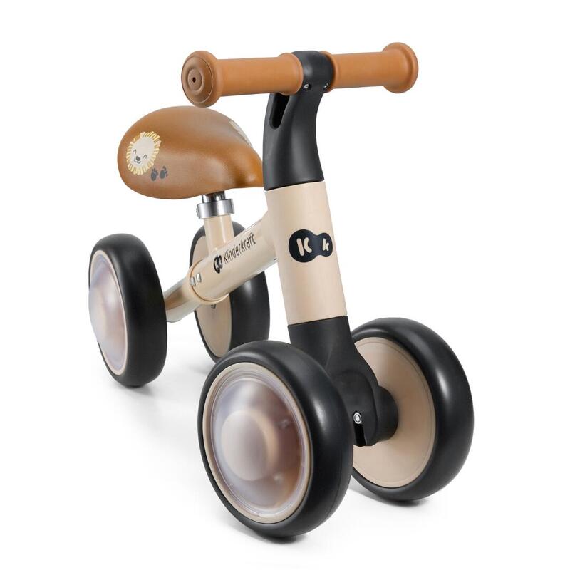 Bicicletă copii Kinderkraft CUTIE FLASH BEIGE