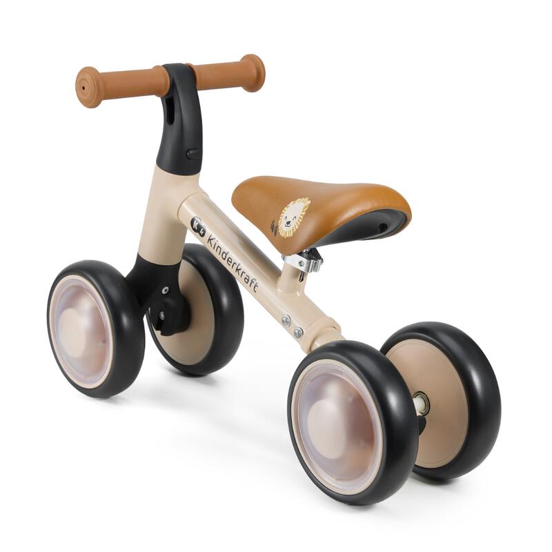 Bicicletă copii Kinderkraft CUTIE FLASH BEIGE