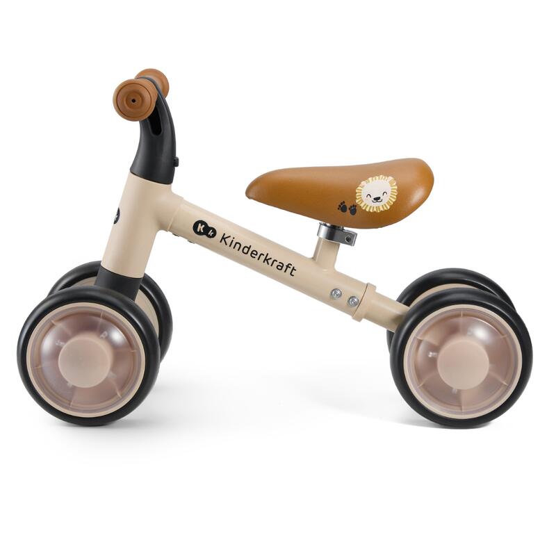 Bicicletă copii Kinderkraft CUTIE FLASH BEIGE