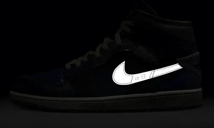 Air Jordan 1 Mid SE Craft Obsidian - Taille : 45 EU 4/4