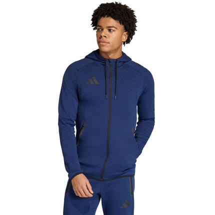 ADIDAS Sweat à capuche Tiro 26 Travel homme - coupe slim, zip avant