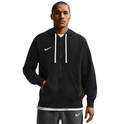 Nike herenhoodie met rits zwart