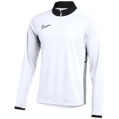 Nike dri-fit academy 25 drill top heren - halve rits, slim fit trainingssweater