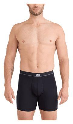 Boxer Saxx Essential Cotton Brief Negro Hombre 2/4