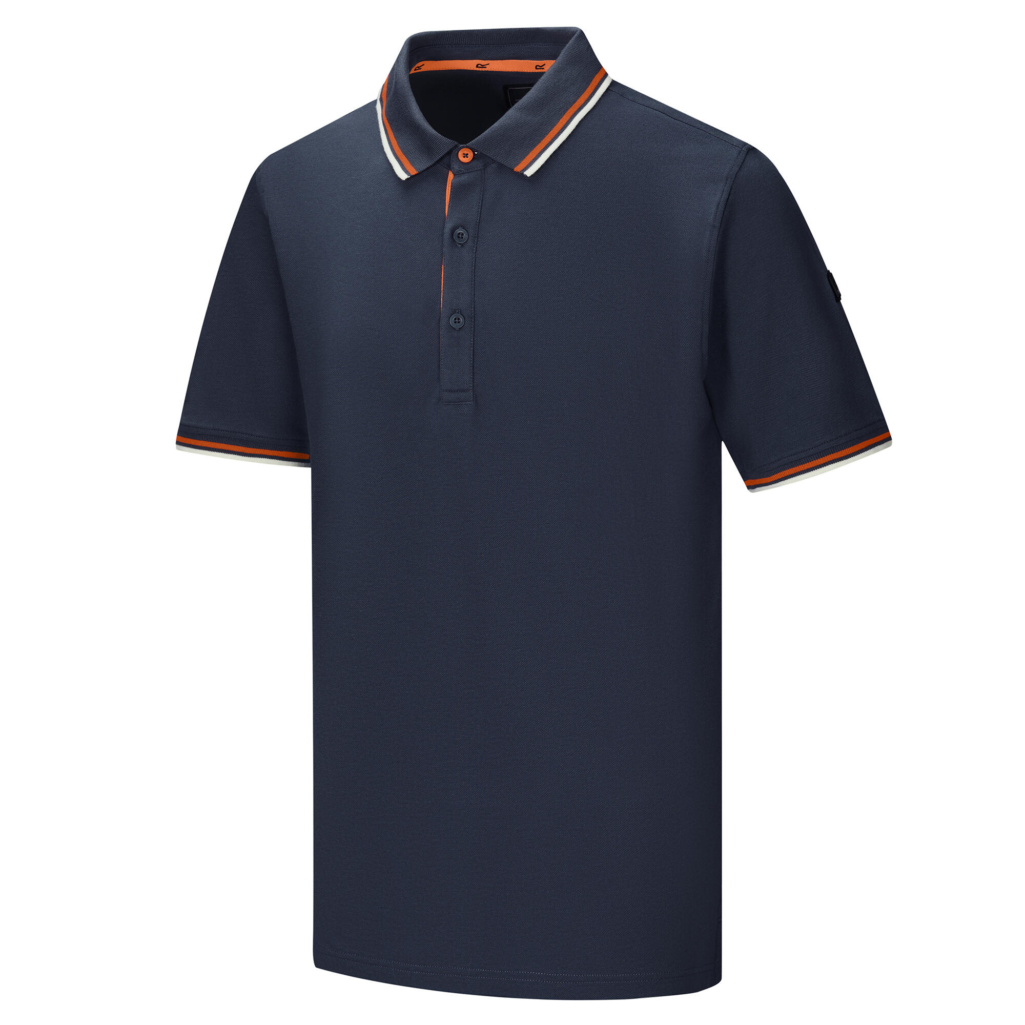 "Adryan" Poloshirt für Herren Marine 3/4