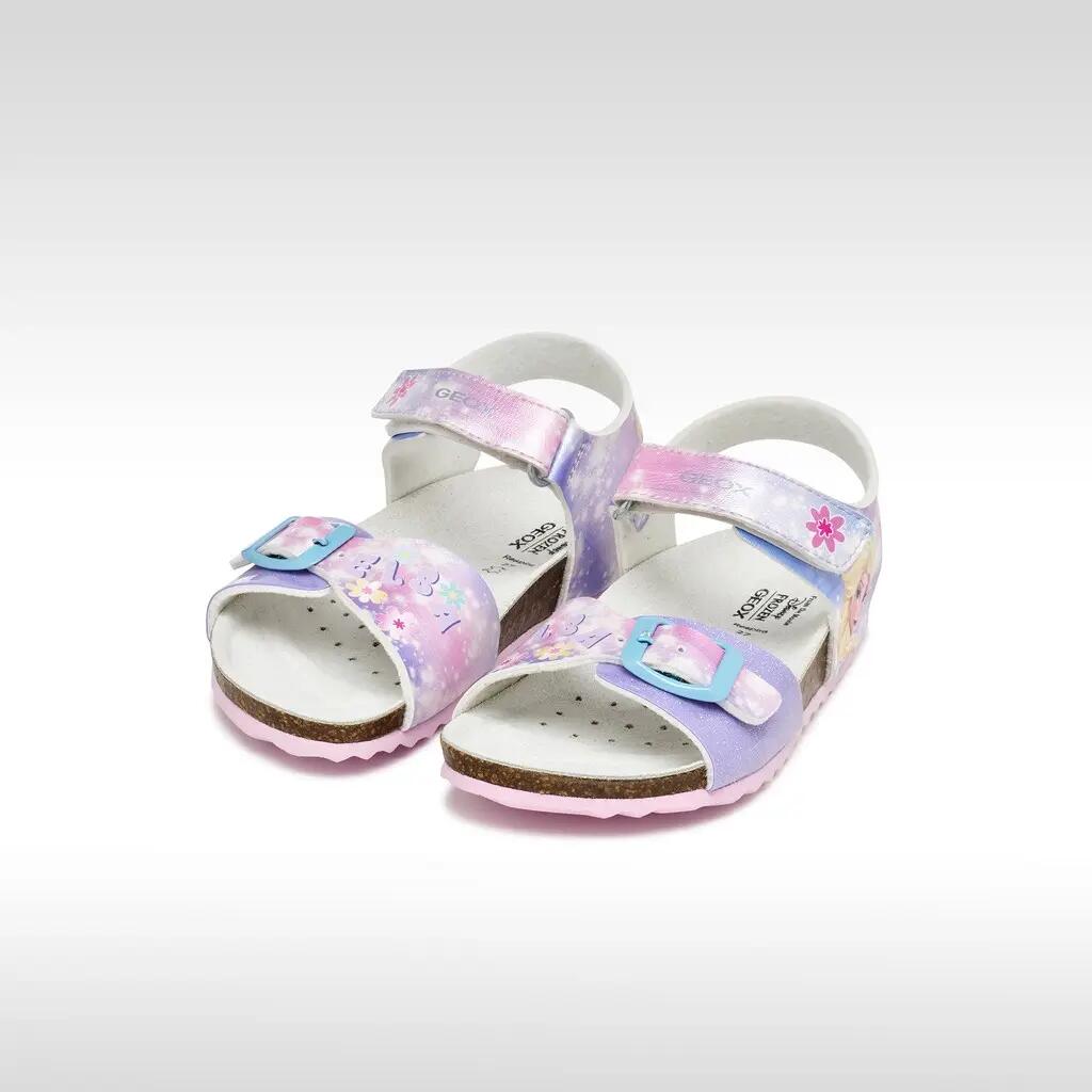 Sandales Fille J ADRIEL GIRL Lilas Foncé 3/7