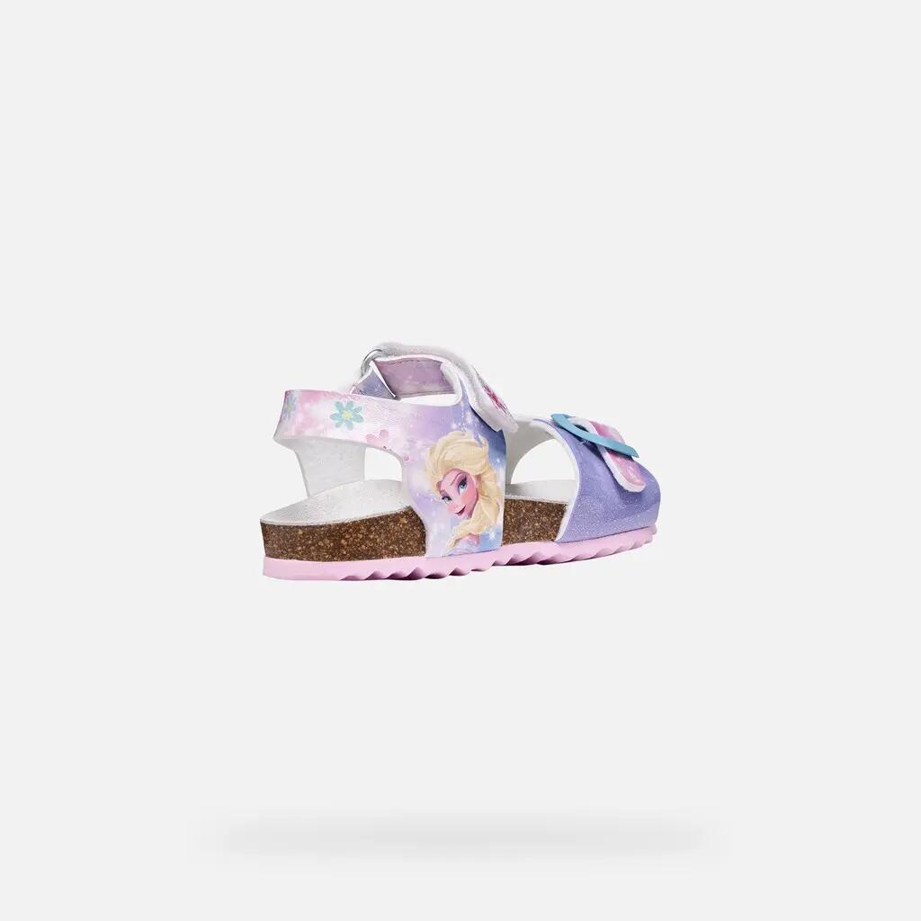 Sandales Fille J ADRIEL GIRL Lilas Foncé 6/7