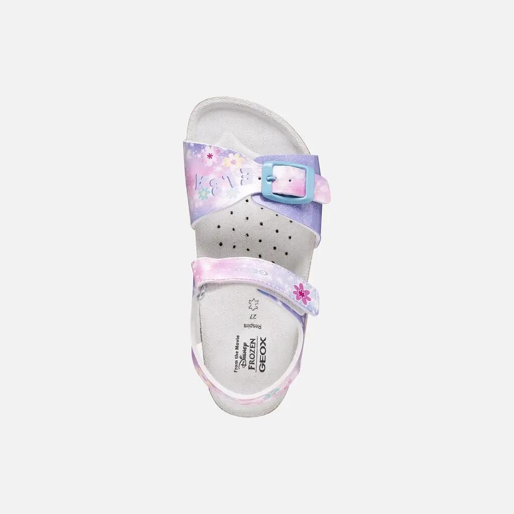 Sandales Fille J ADRIEL GIRL Lilas Foncé 7/7