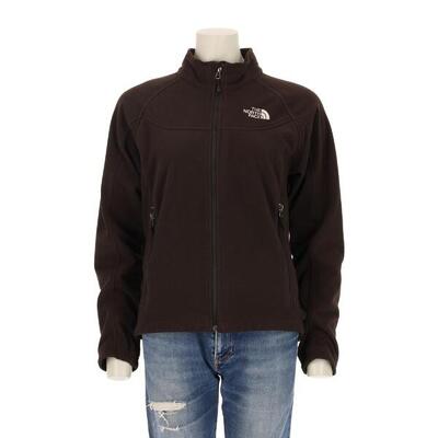 Tweedehands - dames fleece jas tnf zwart - als nieuw