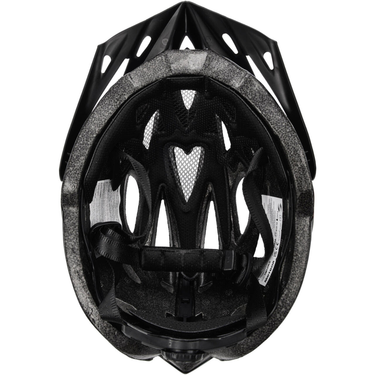 METEOR Ovlo M casco bicicleta gris 55-58 cm 4/6