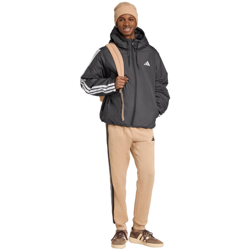 Jacheta pentru bărbați adidas Essentials Climawarm 3-Stripes Insulated Hooded