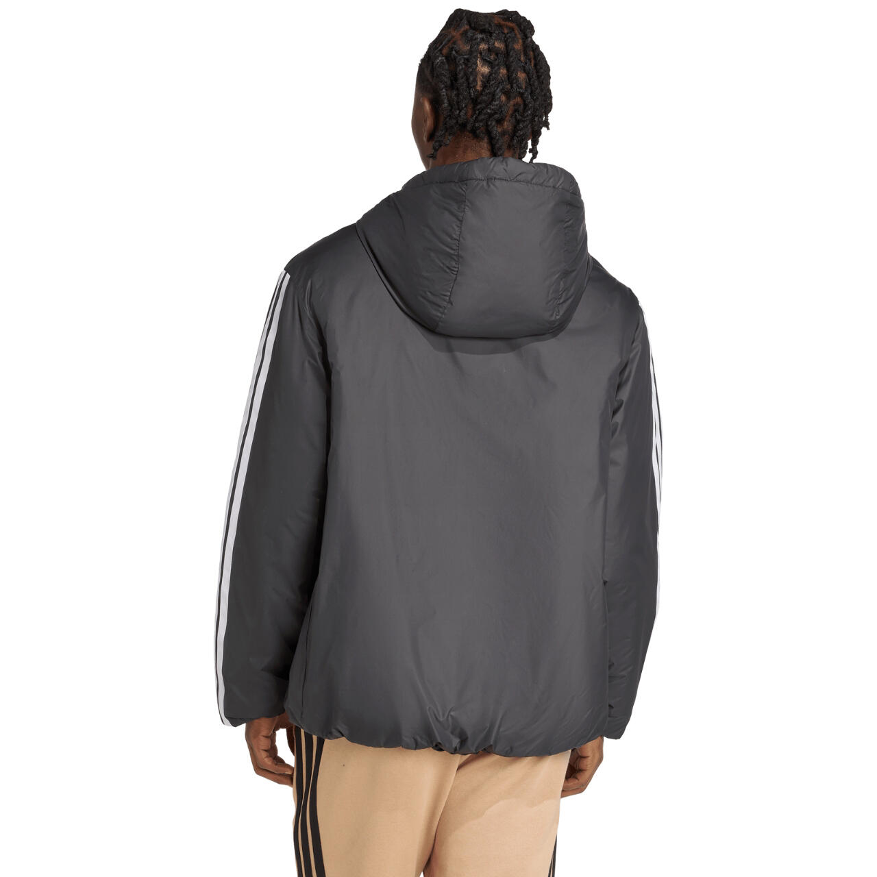 Veste pour homme adidas Essentials Climawarm 3-Stripes Insulated Hooded 3/6
