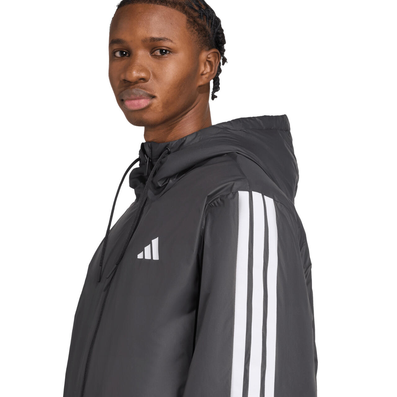 Veste pour homme adidas Essentials Climawarm 3-Stripes Insulated Hooded 4/6