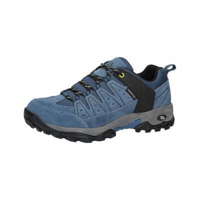 Brütting wandelschoenen mount pinos low met comfortex - blauw - zwart