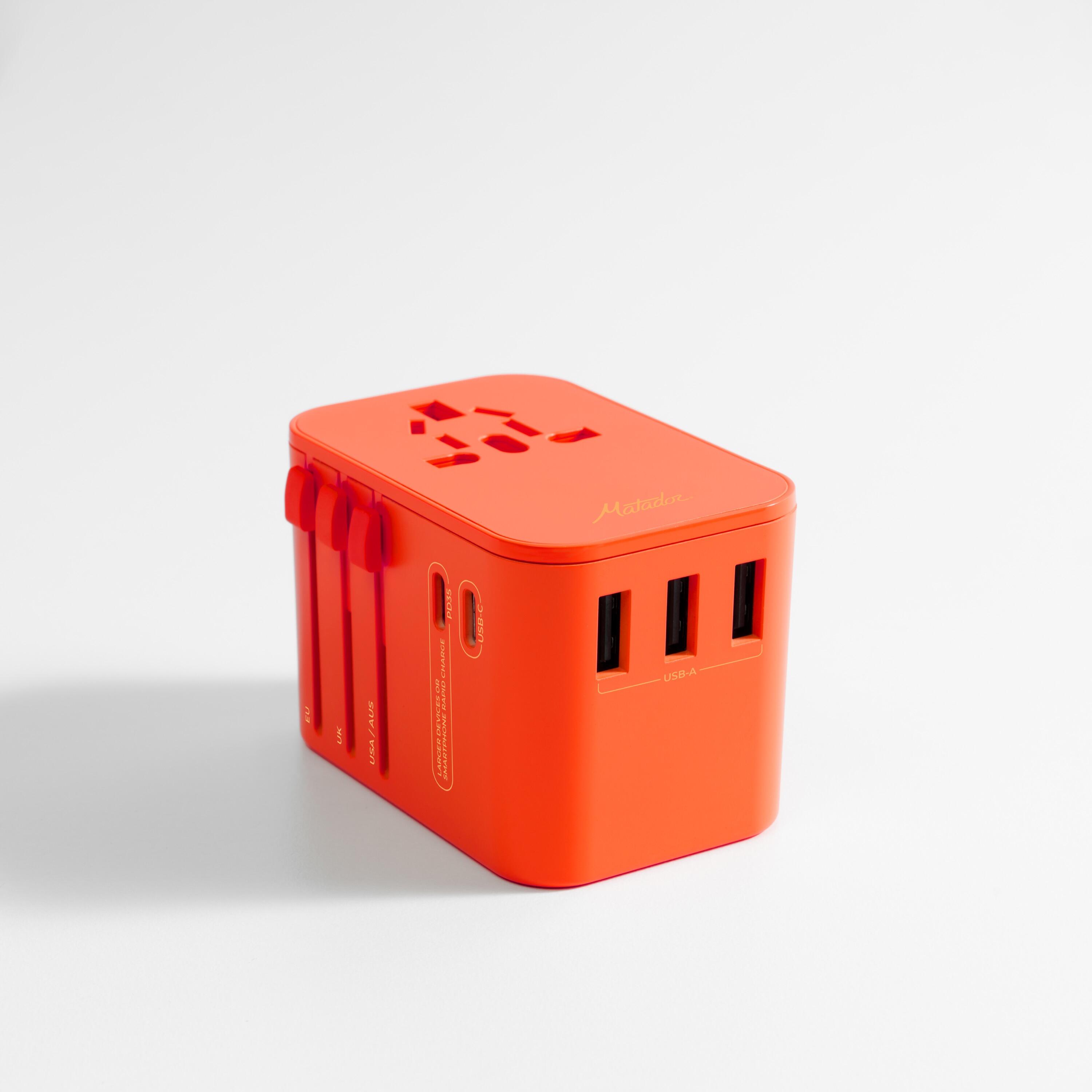 Matador Global Travel Adapter orange 2/7