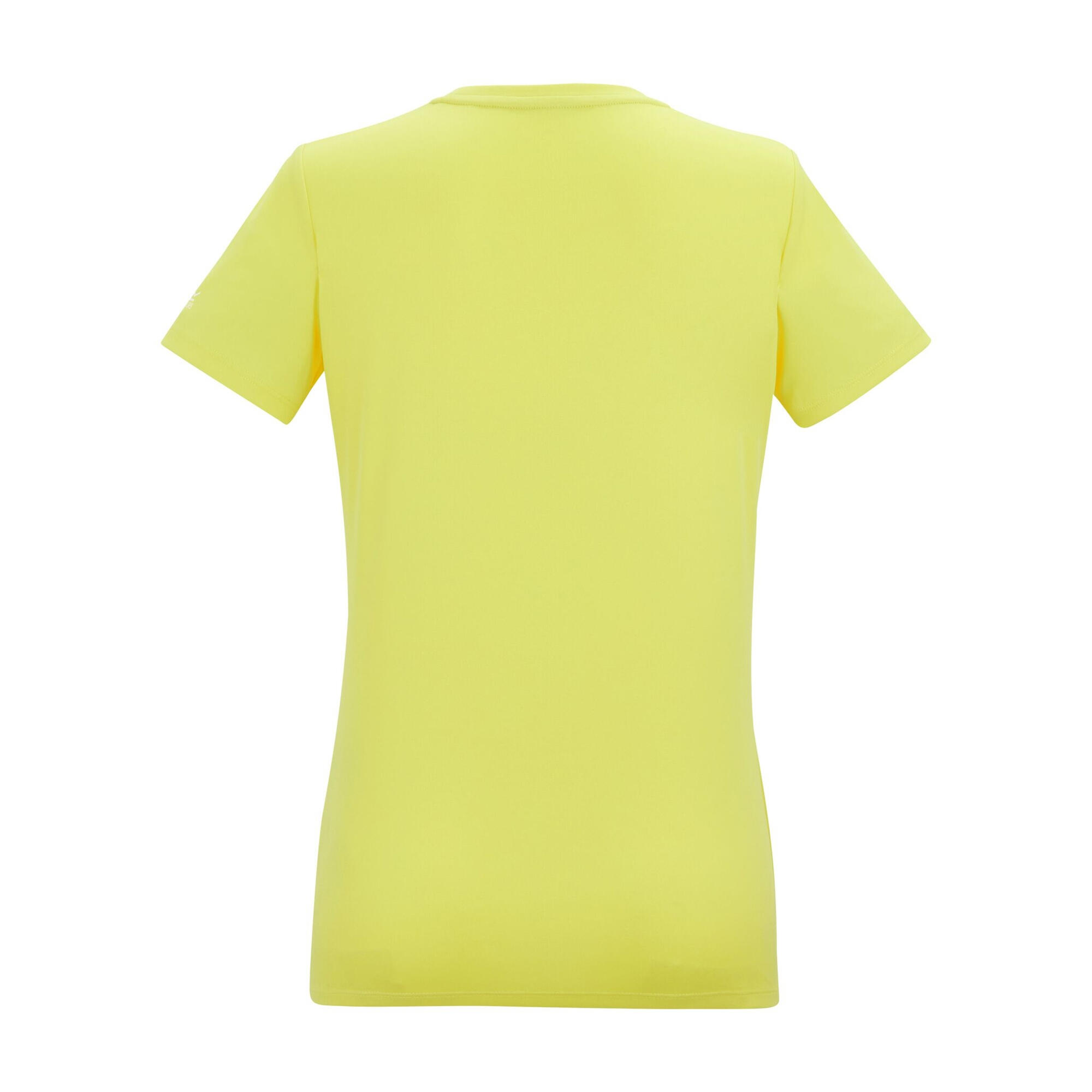Dames Fingal Grafisch Tshirt (Kanarie Geel) 2/5