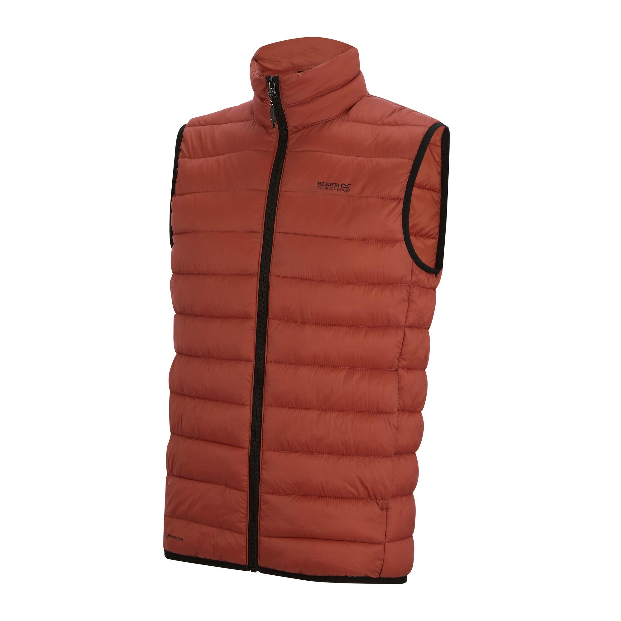 Colete acolchoado Marizion para homem (Tijolo) 3/5