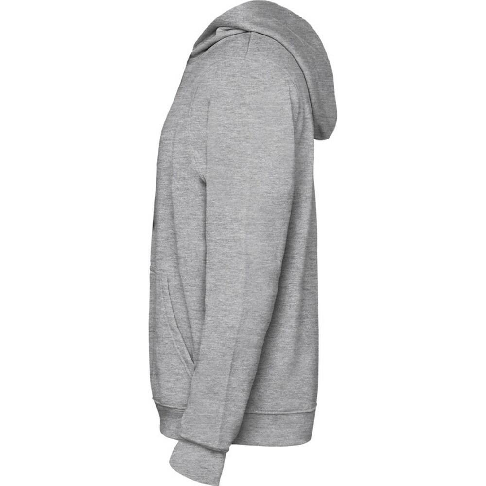 Felpa Con Cappuccio Con Coulisse Bambini Roly Urban Grigio Di Marna 3/4