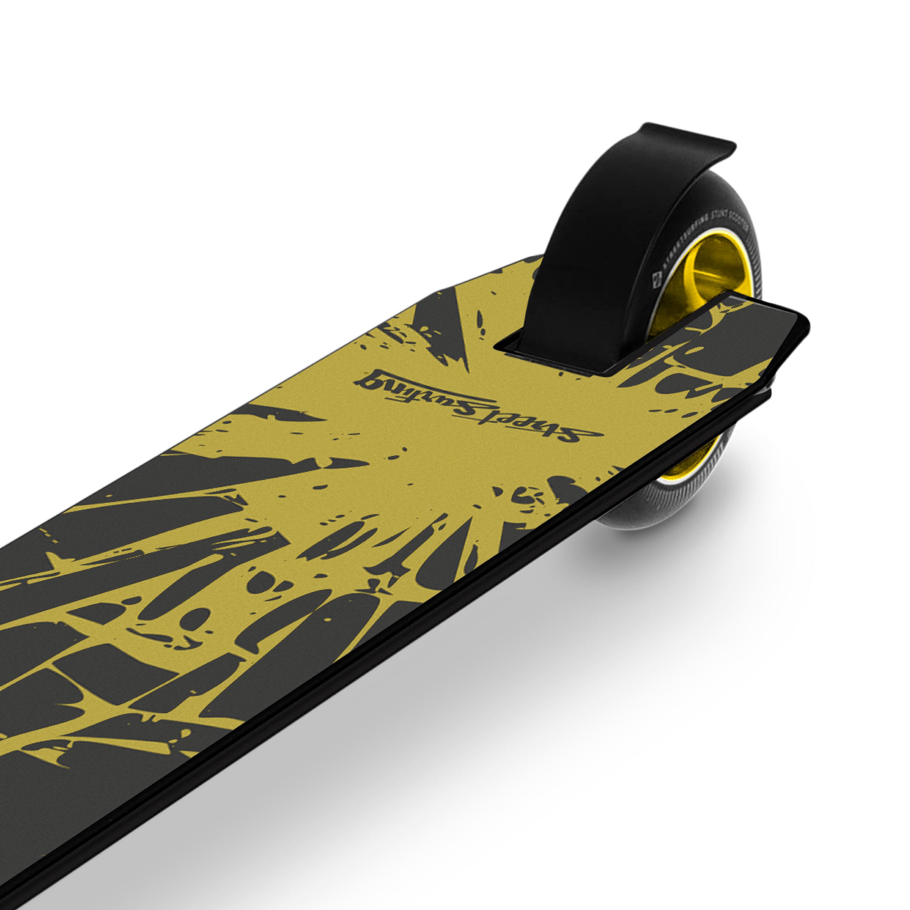 Trotinete de Acrobacias Torpedo Cracked Yellow 3/7