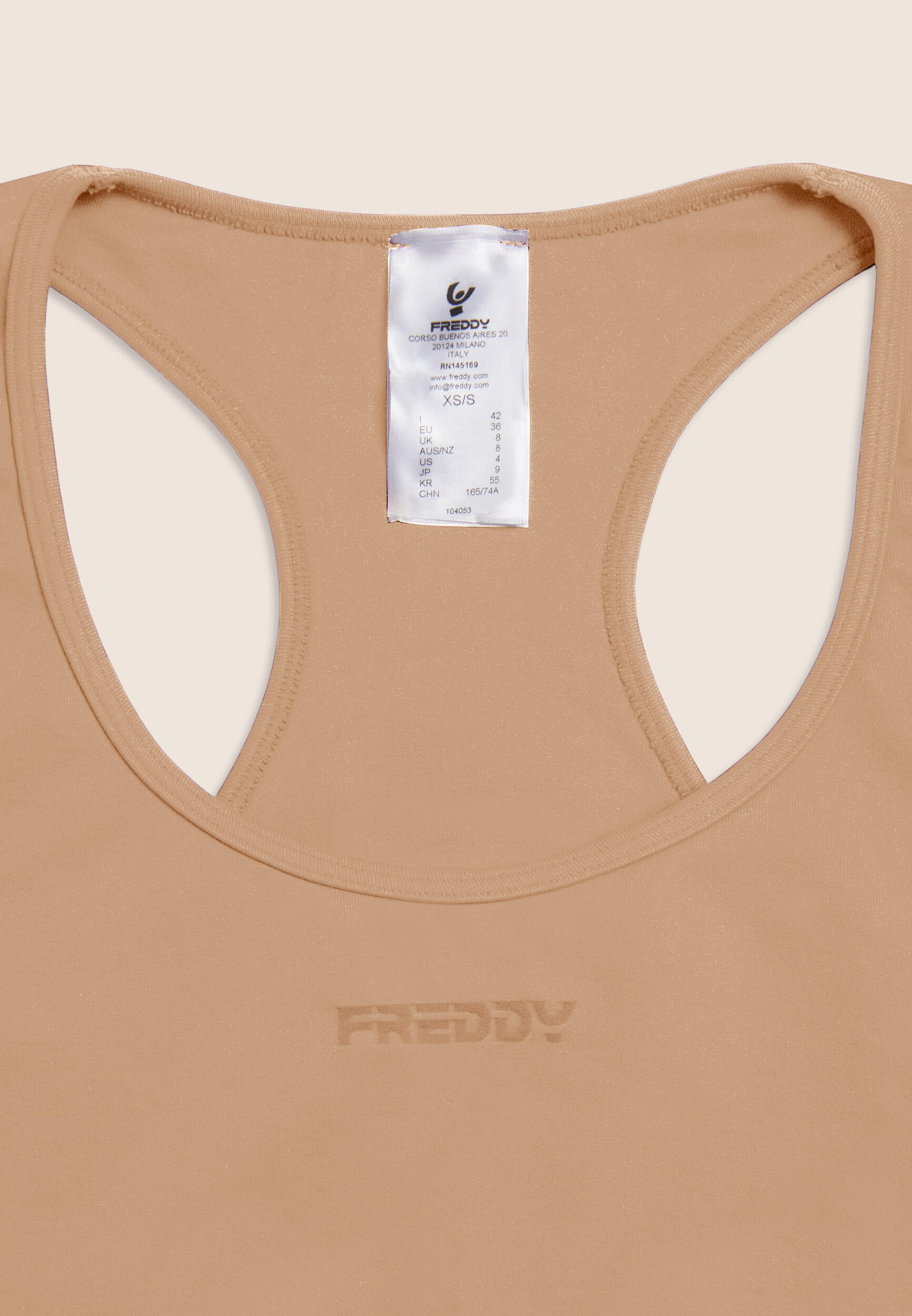 Tuta Jumpsuit Seamless Short con cut-out sulla schiena 3/3