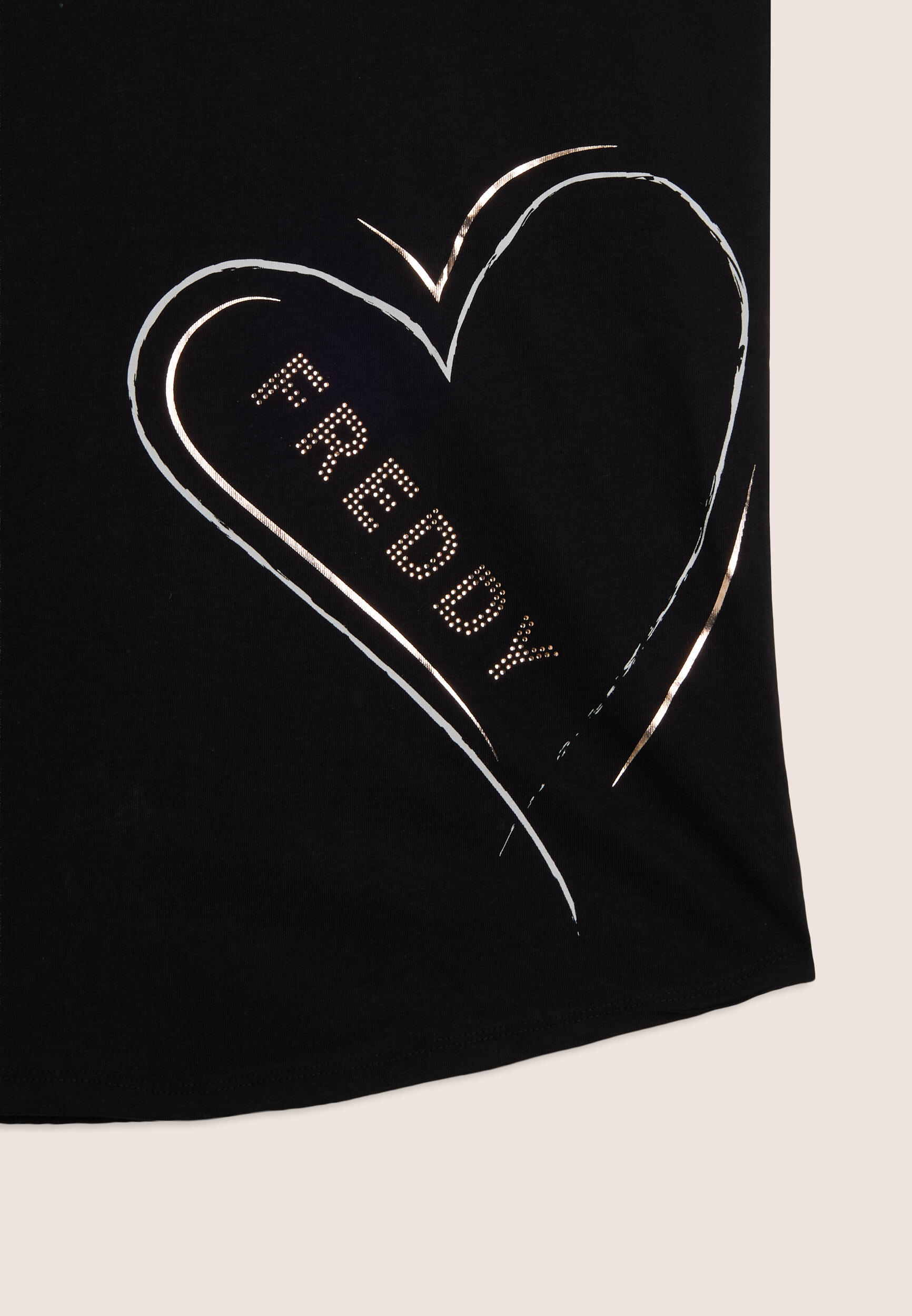 T-shirt réversible avec cœurs et logo 3/3