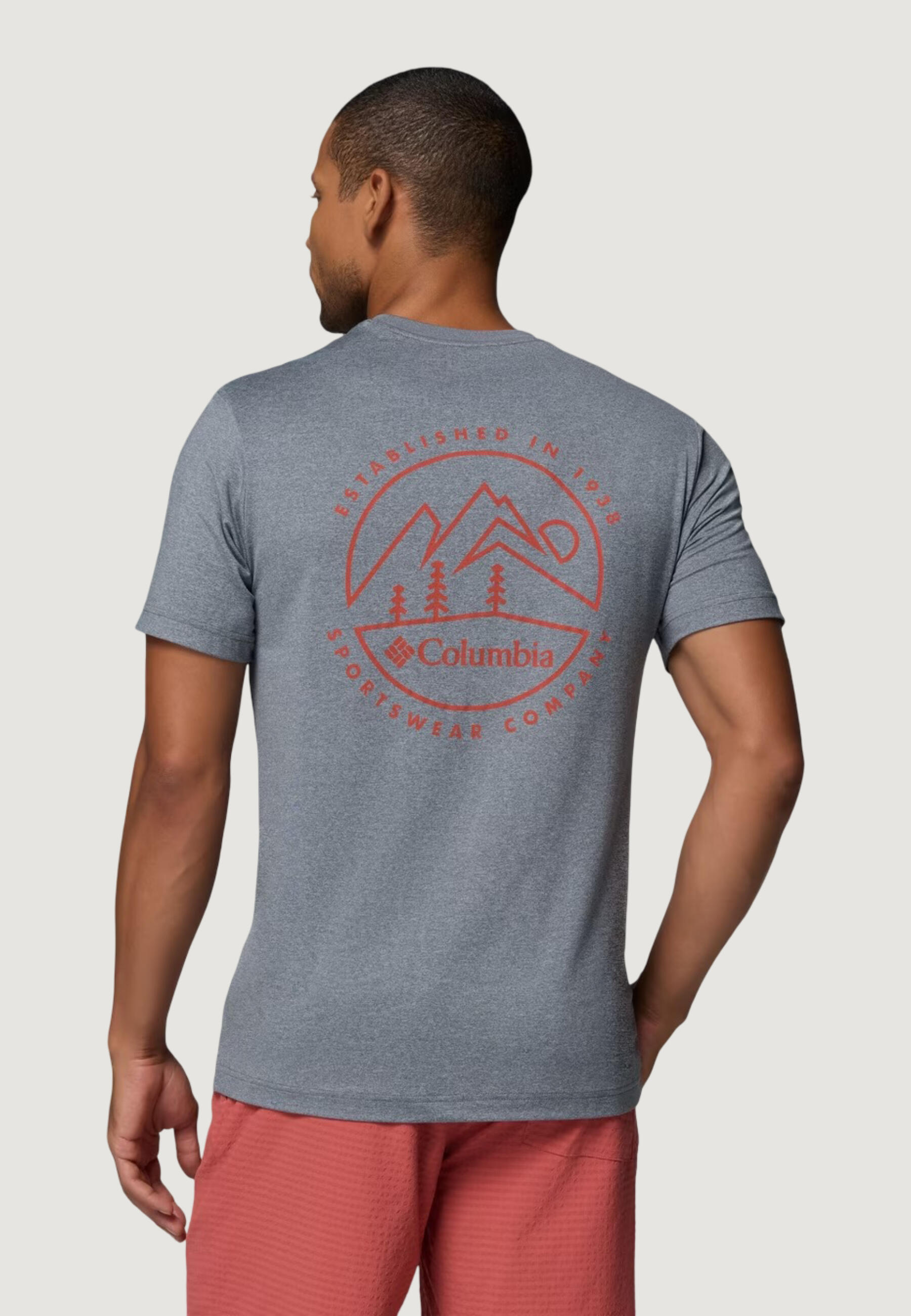 T-shirt Crop Top Parsons Point™ SS Back Graphic Tee HOMEM 2/4