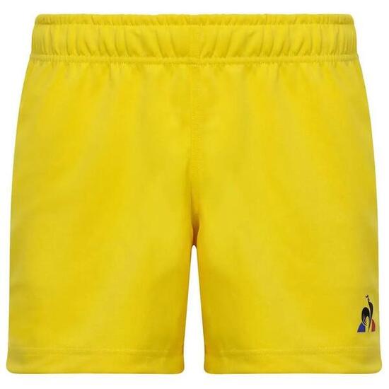 Short de Sport Jaune Homme Le Coq Sportif N°1