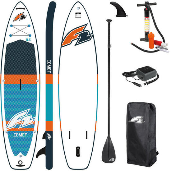 Deska Sup Pompowana F2 Comet 10'5'' Blue + Elektryczna pompka PBG 6 12V