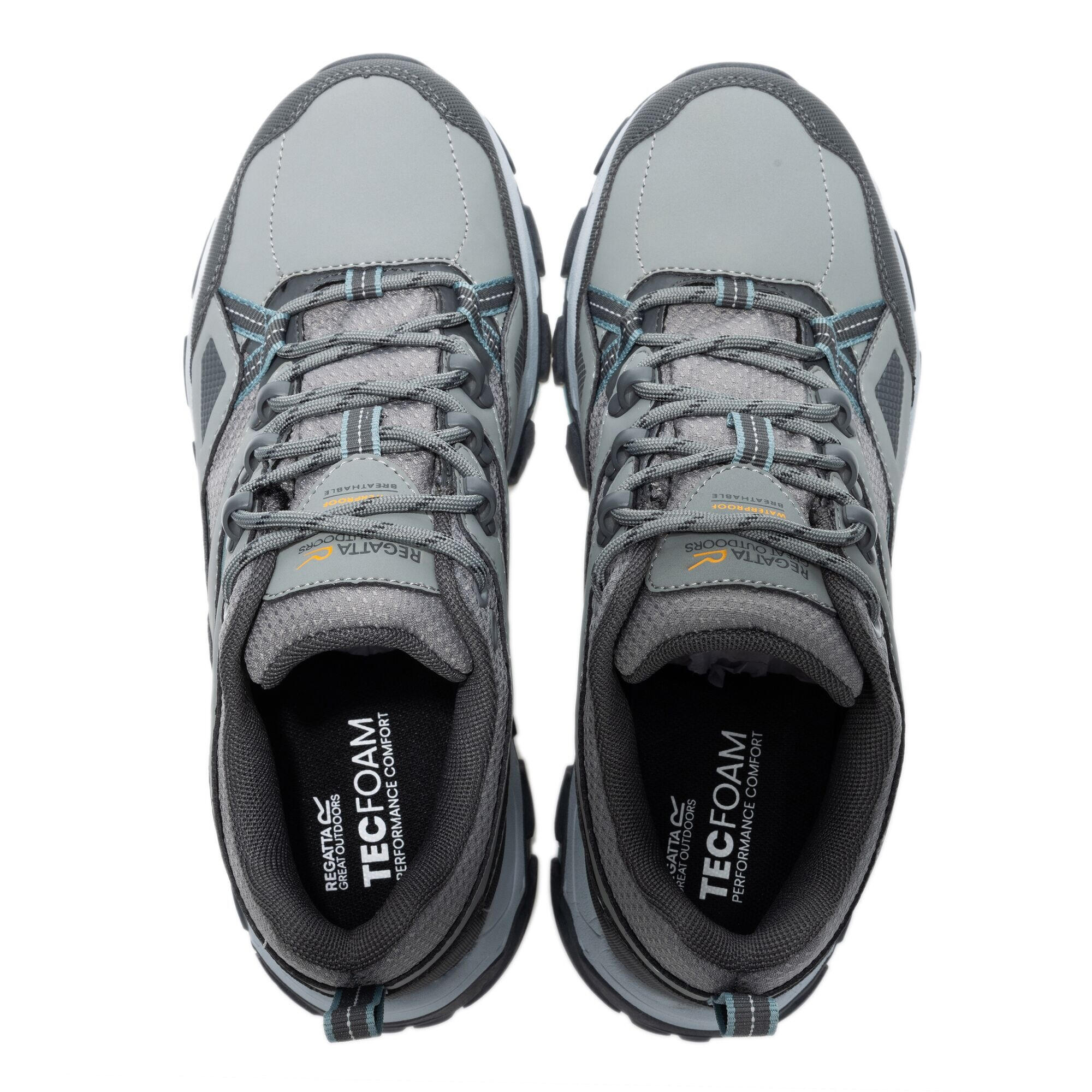 Chaussures De Marche HOLCOMBE Femme (Gris Foncé / Pastel Turquoise) 4/5